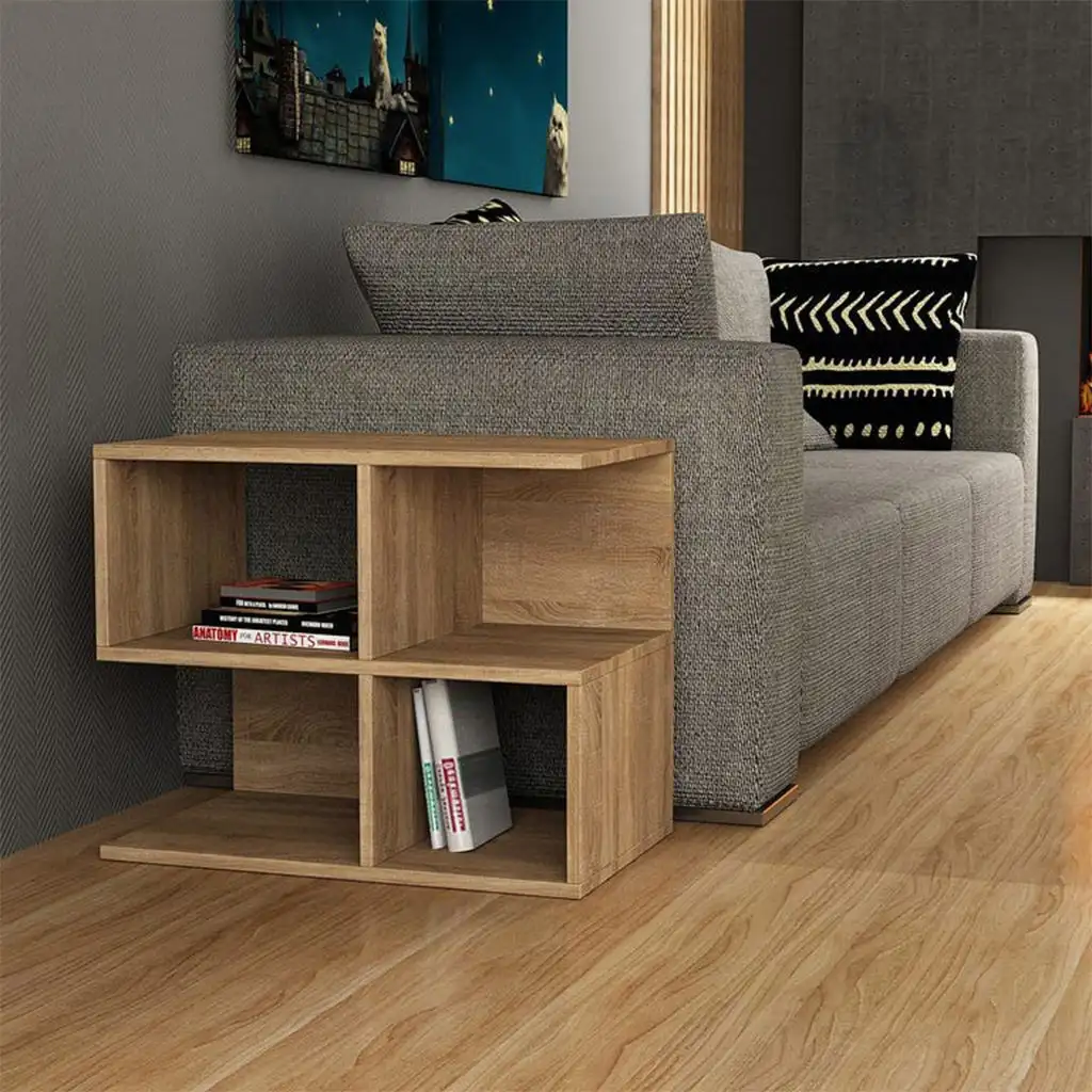 ترابيزة ضيافة جانبية مودرن خشب MDF مع طبقة ميلامين مضادة للمياه MS-11505