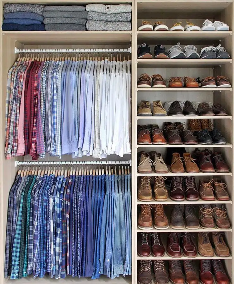 Modern dressing room made of high-quality MDF MS-9560