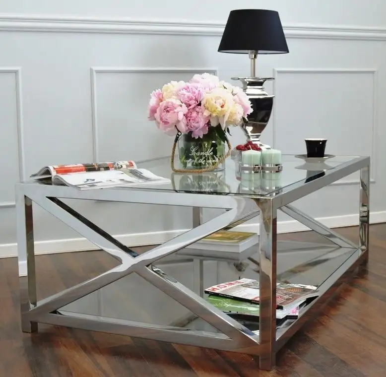 Modern hospitality table iron and MDF wood with water-resistant melamine layer MS-11455