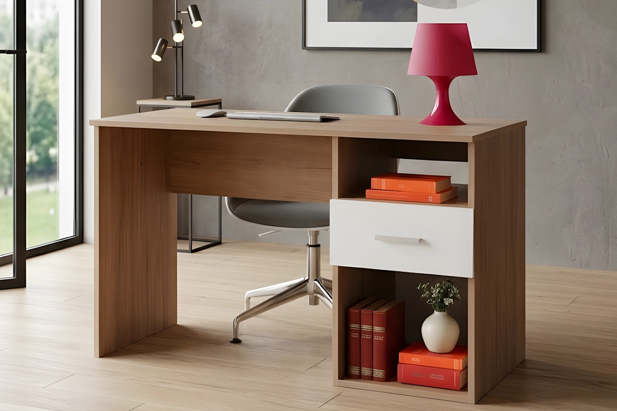 مكتب مذاكرة 120*60 خشب MDF عالي الجوده MS-13702