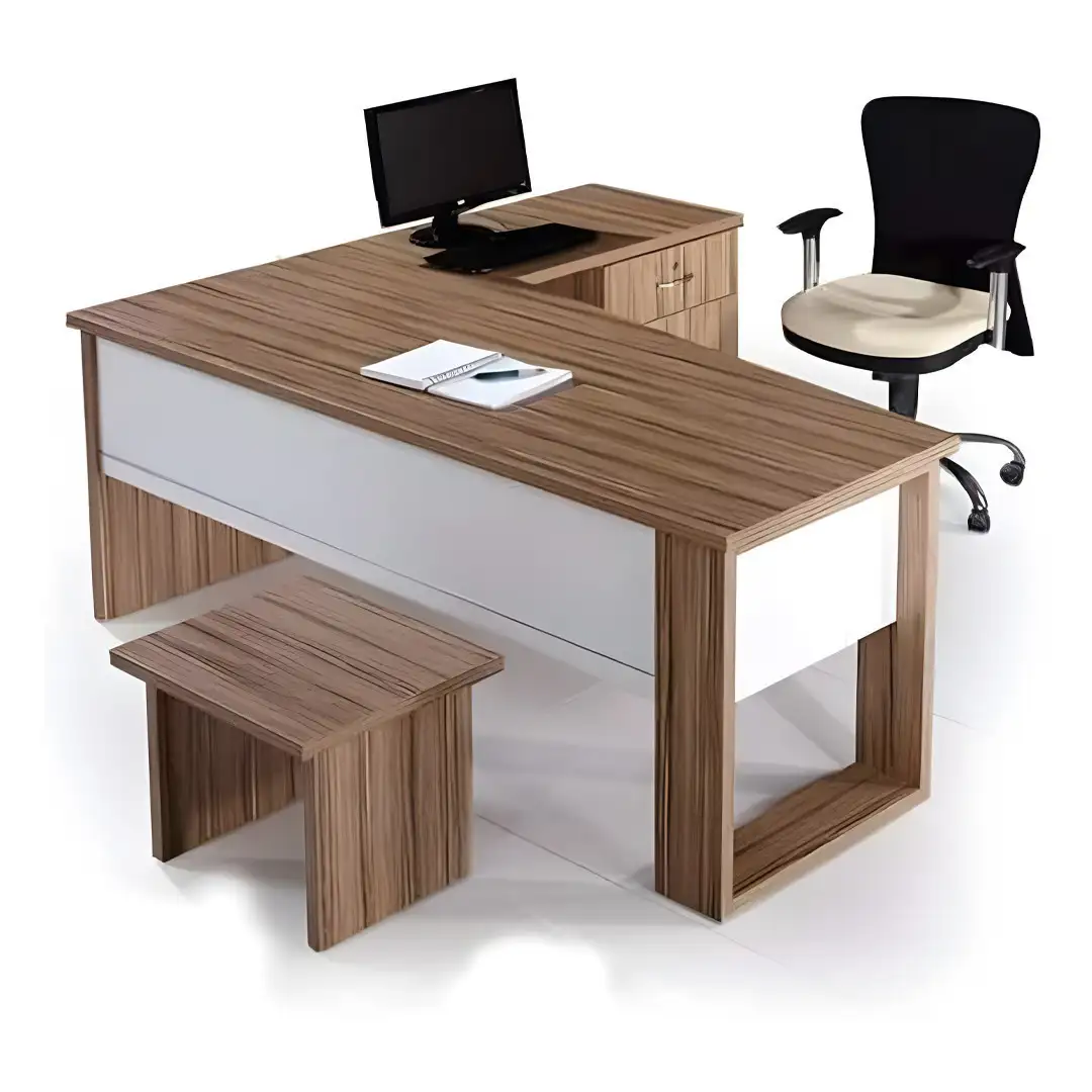 Modern Executive Desk MDF Wood (180 × 75 × 70 cm) MS-12911