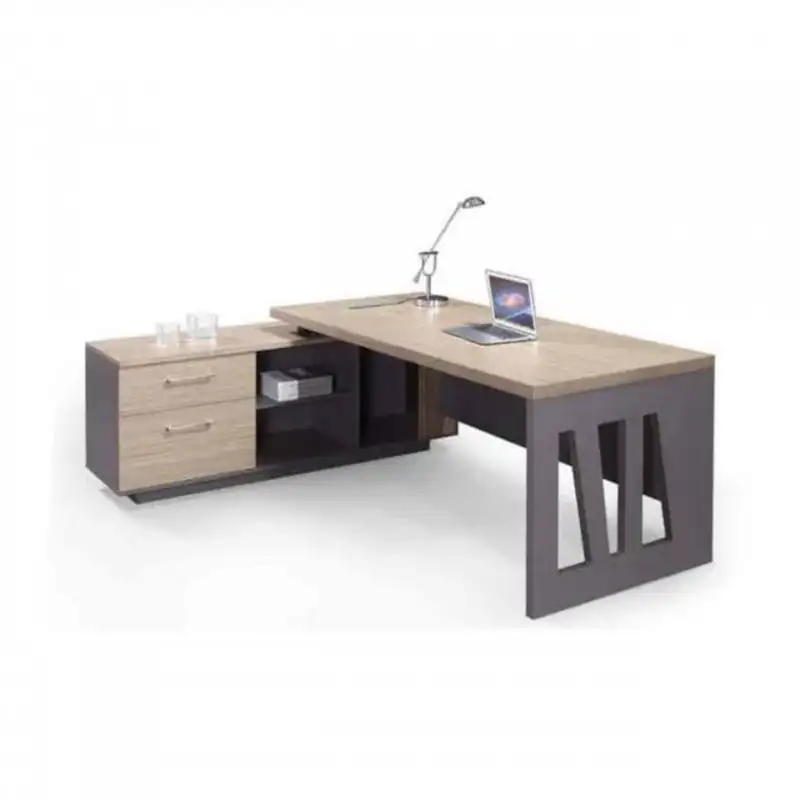 Modern Executive Desk (160 × 160 × 80 × 70 cm) MS-10560
