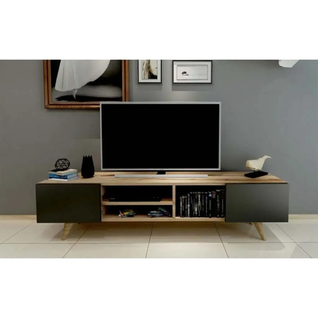 Modern TV unit MDF wood MS-10899