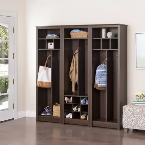 Modern dressing room made of imported high-quality MDF MS-9581