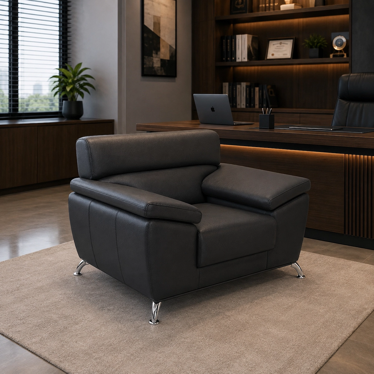 MS-9732 Office Reception Armchair