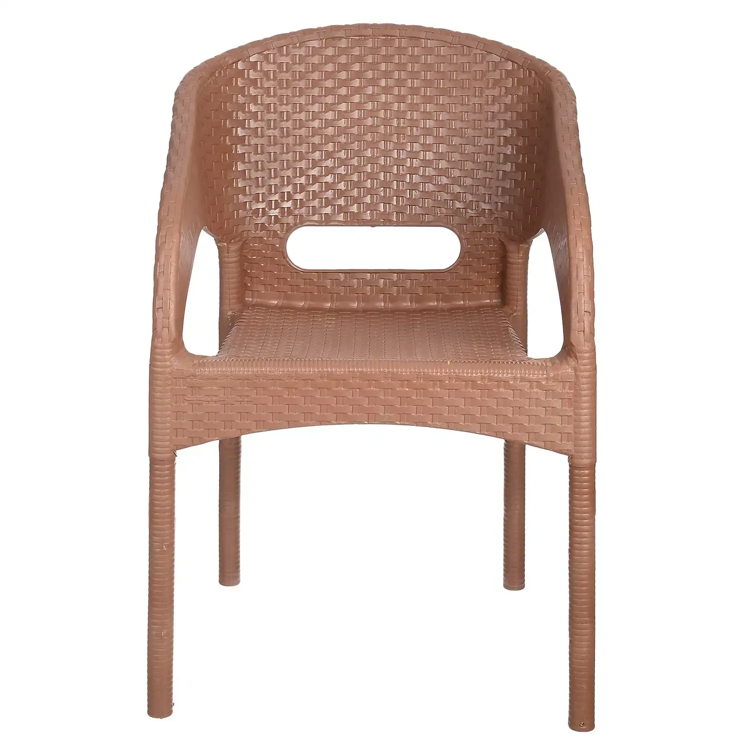 Bamboo Chair with Metal Legs made of High-Quality Plastic MS-9044