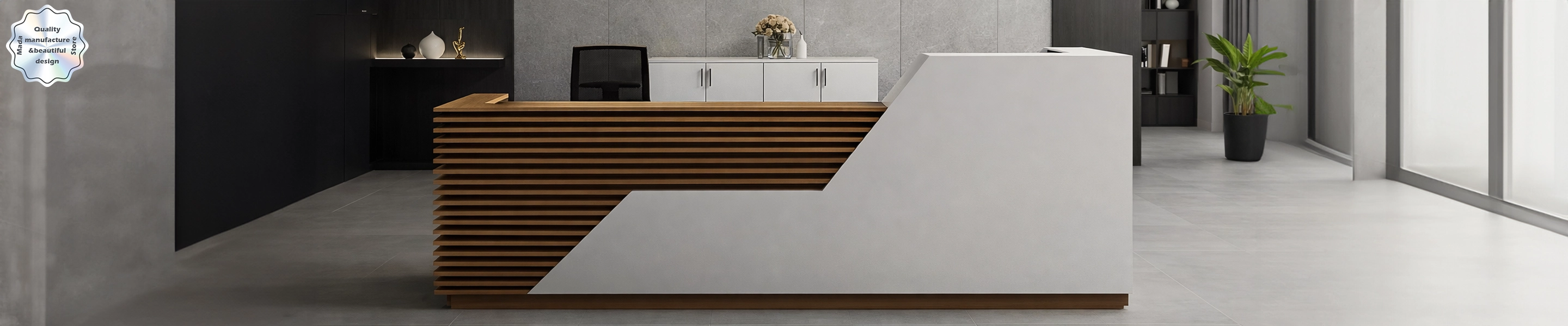 Reception counter