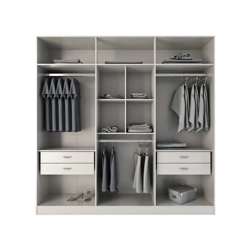 Modern dressing room made of high-quality MDF MS-9555