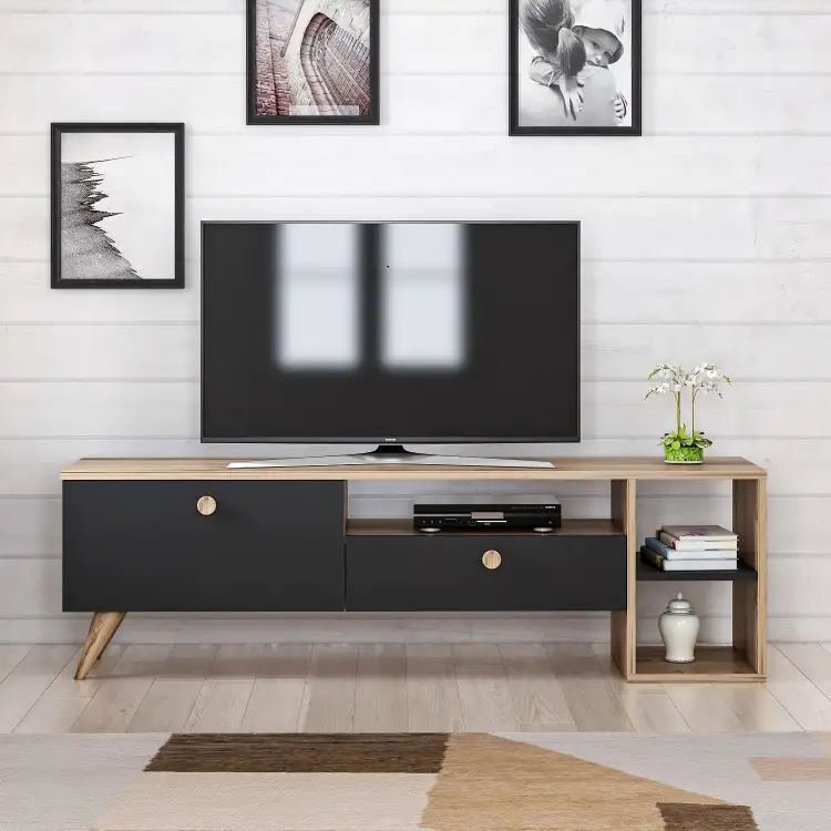 Modern TV unit MDF wood MS-10879