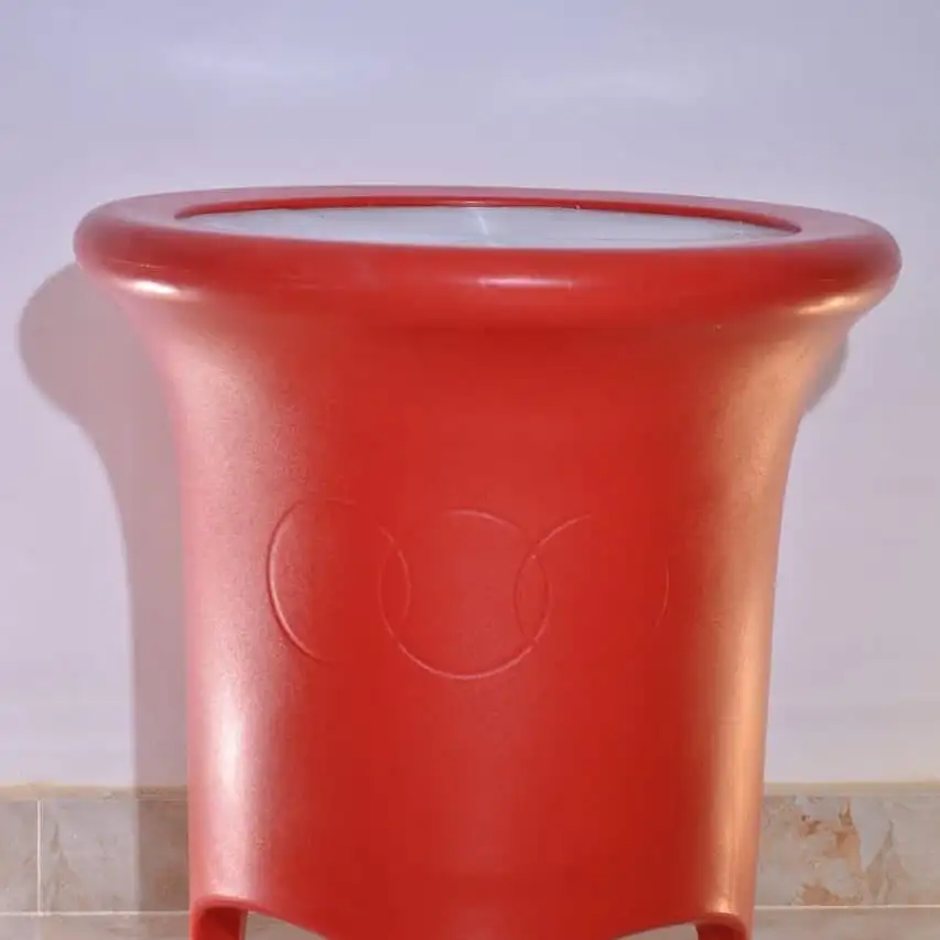 Karawna Table with Stainless Top made of Pure High-Quality Plastic MS-9920