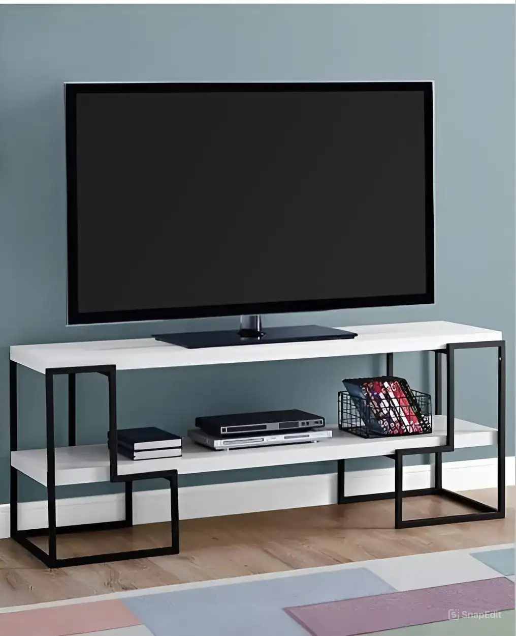Modern TV unit steel & MDF MS-11814