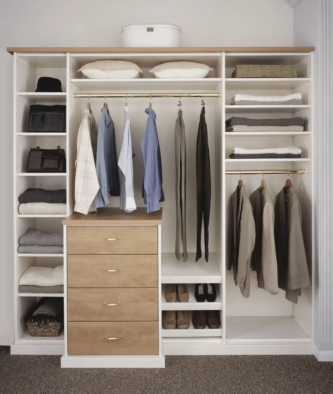 Modern dressing room made of high-quality MDF MS-9537