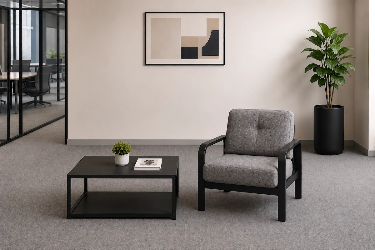 Office reception armchair MS-9864