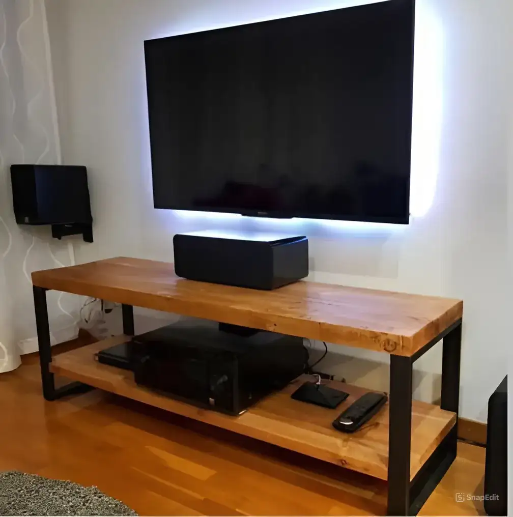 Modern TV unit steel & MDF MS-11813