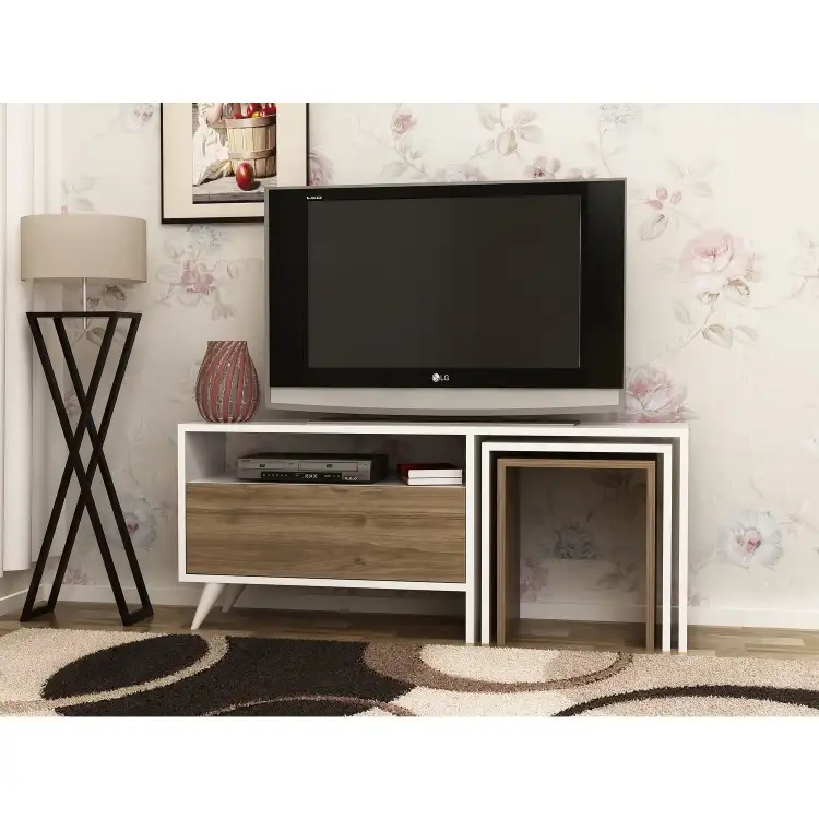 Modern TV unit MDF wood MS-10875