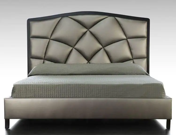 Modern Bed made of Natural Musk Wood MS-9278