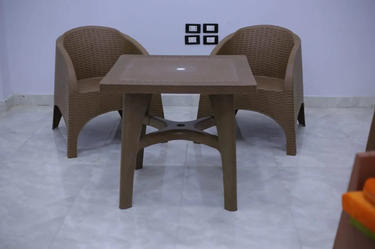 Mafia Chairs Set for Garden and Cafes made of Pure High-Quality Plastic MS-10357