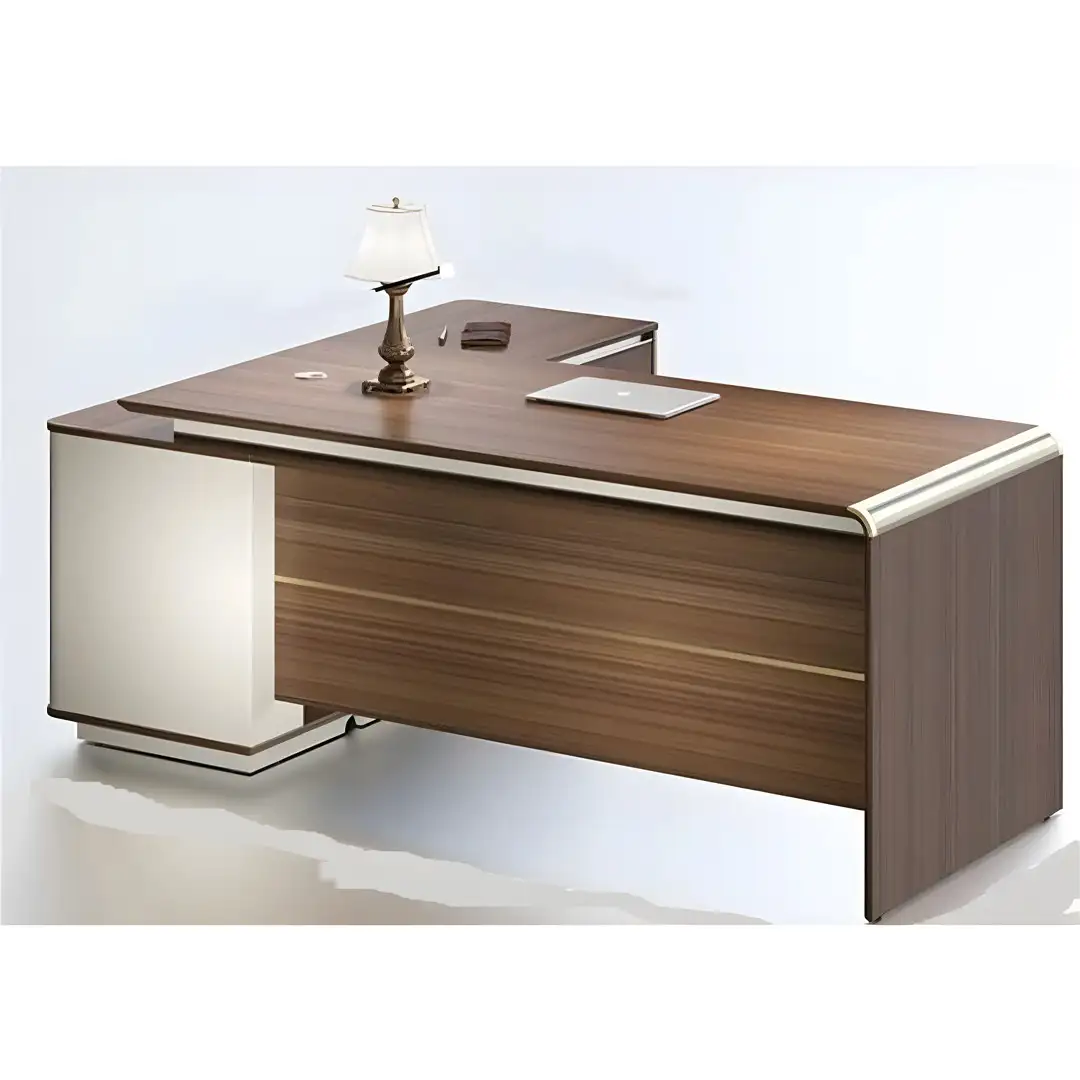 Modern Executive Desk MDF Wood (180 × 75 × 70 cm) MS-12925