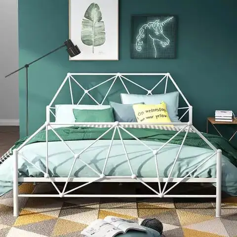 Large Modern Metal Bed MS-9277