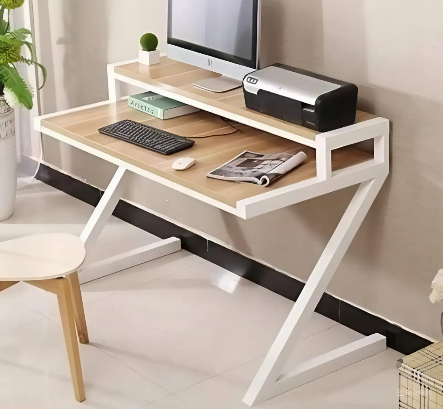 مكتب مذاكرة مصنوع خشب MS-12105