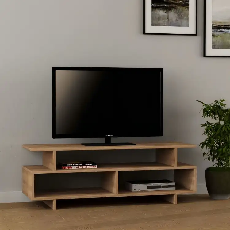 Modern TV unit MDF wood MS-10872