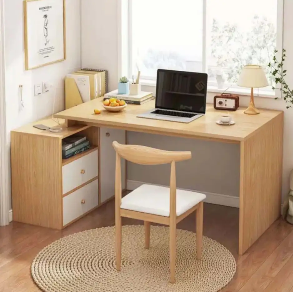 مكتب مذاكرة خشب MDF وطبقة اتش بى ال MS-12179