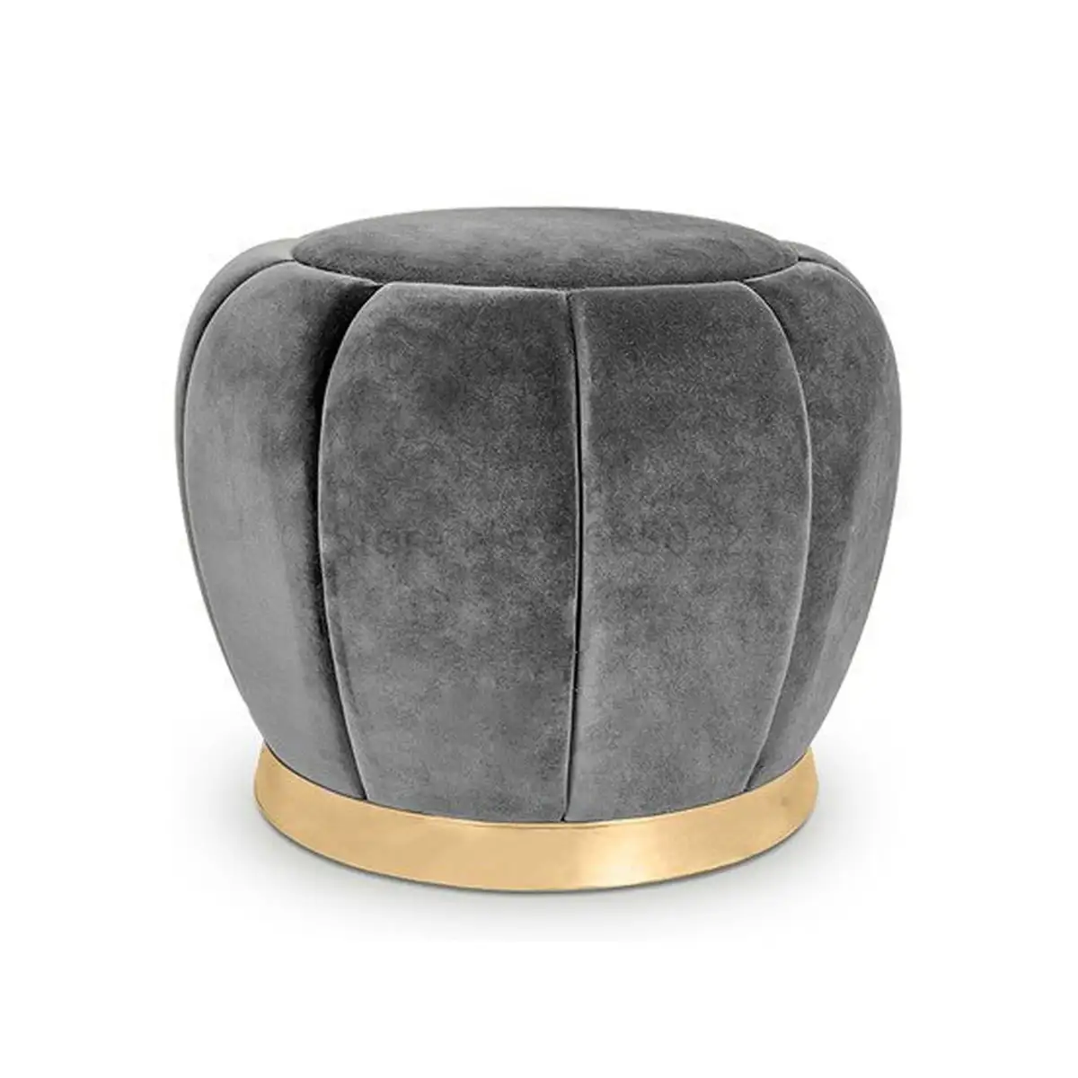 Round Pouf Made of High-Quality Materials MS-8028