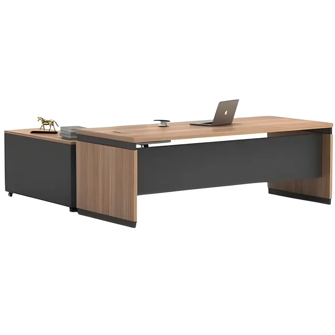 Modern Executive Desk MDF Wood (160 × 75 × 70 cm) MS-12922