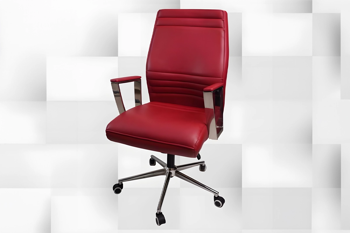 Leather Executive Office Chair, Medium Back, MS-13638