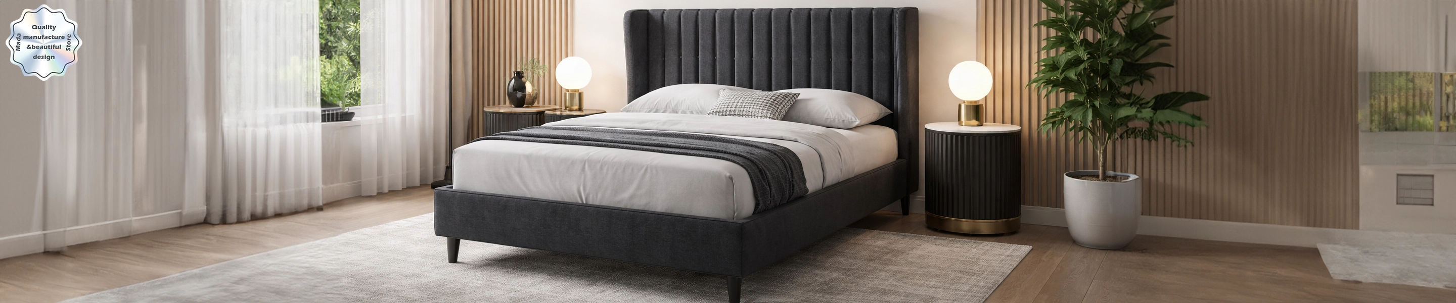large bed