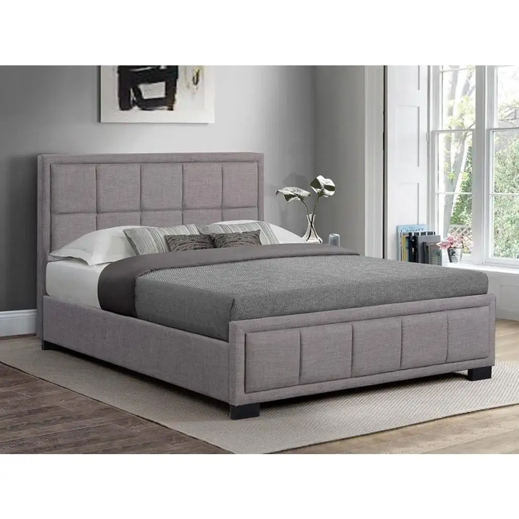 Modern Bed made of Natural Musk Wood MS-9284