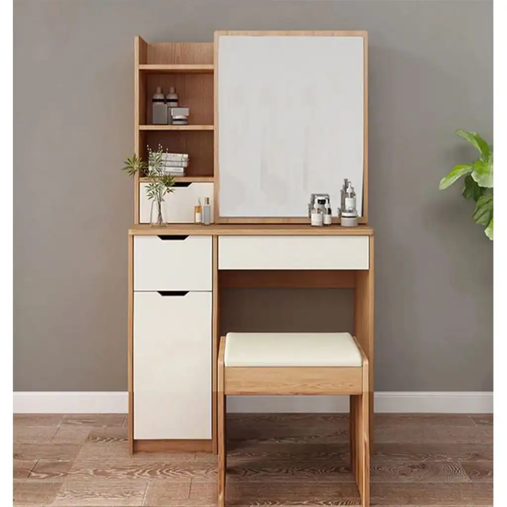 تسريحه مودرن و كرسي مصنوعة من خشب MDF مستورد - MS-9613
