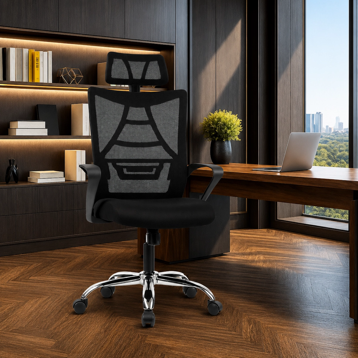 MS-8483 Medical Mesh Executive Office Chair with High Back