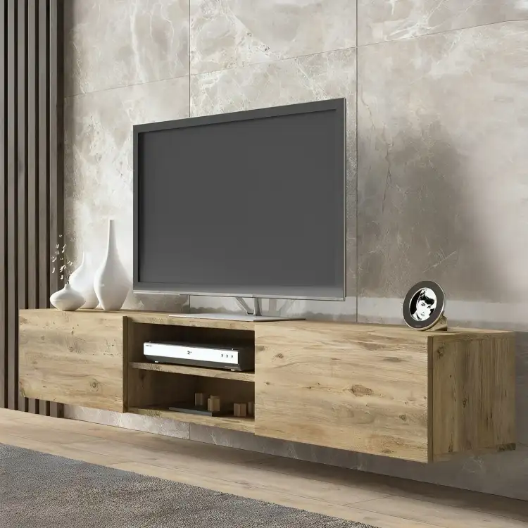 Modern TV unit MDF wood MS-10896