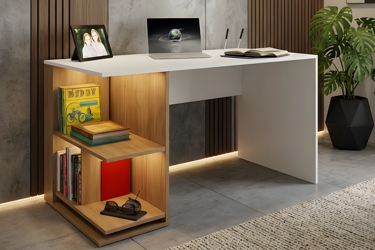 مكتب مذاكرة 120*60 خشب MDF عالي الجوده MS-13707