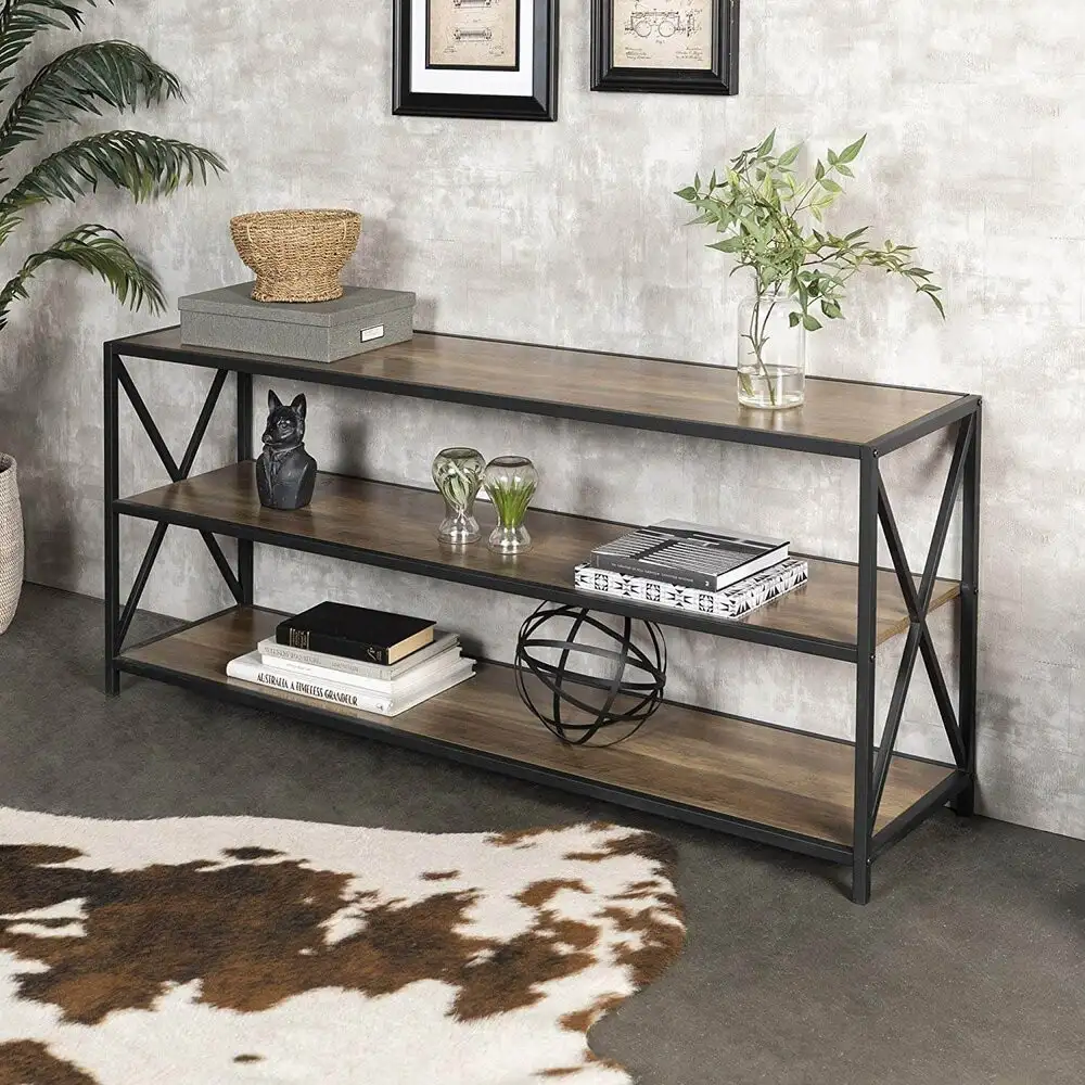 كونسول مودرن خشب MDF وحديد دهان MS-11402