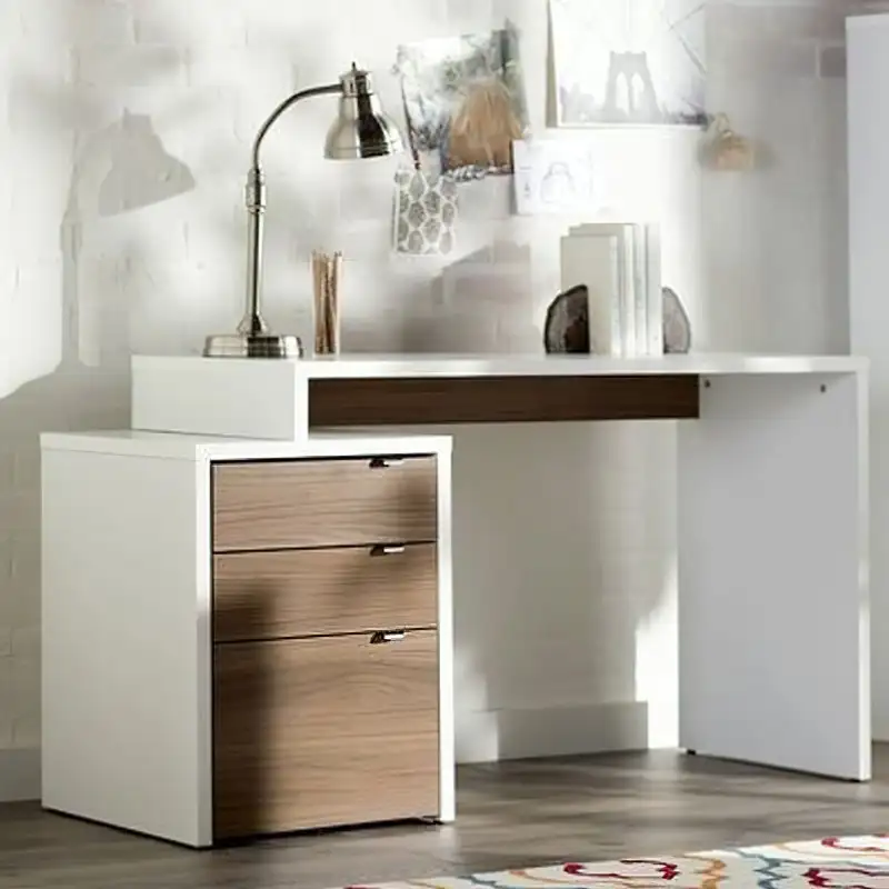 مكتب مزود ب2 درج ودرفة خشب MDF MS-7488
