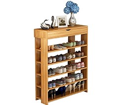 Coordinated shoe cabinet with drawer made of high-quality MDF MS-7587