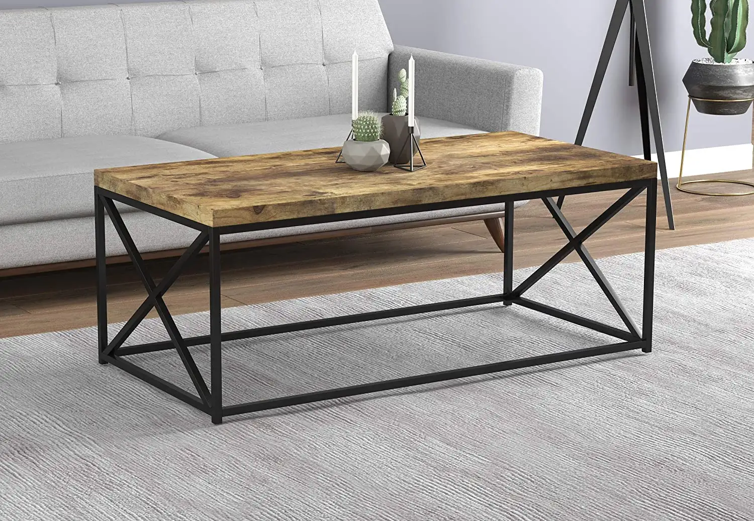 Modern side hospitality table MDF wood with water-resistant melamine layer MS-11458