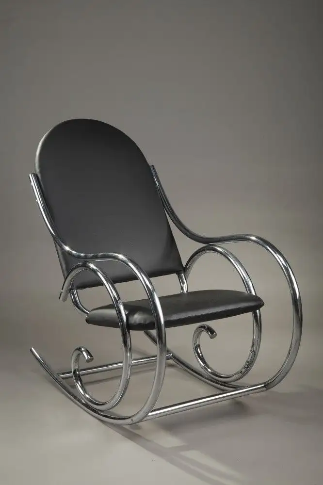 Rocking armchair, stainless steel, rust-resistant MS-7595